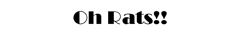 Oh Rats!! logo